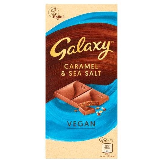 Galaxy Caramel & Sea Salt Vegan 100g - SoulBia